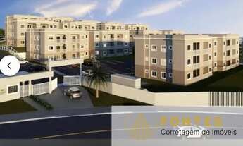 Imagem 4: Apartamento 02 quartos, sala, cozinha, banheiro social, sacada com churrasqueira, aérea de