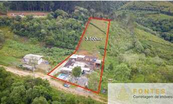 Imagem 2: Chácara localizada no bairro Roseira (Colombo). 4 km de distância da igreja Roseira. Con