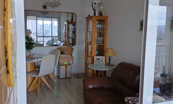 Imagem 4: Apto à venda com 60 m2, 2 quartos sendo 1 suíte, sala de estar para 2 ambientes, sacada en