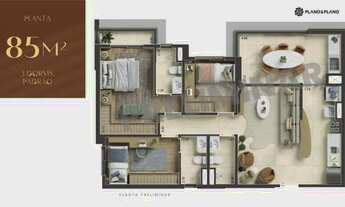 Imagem: RR7912 Apartamento 85m² CONDOMÍNIO NID