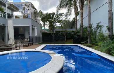 Imagem 3: RR8103 Casa 411m² CONDOMÍNIO TAMBORÉ 10 - OPORTUNIDADE - 4 Suítes 4 Vagas - Santana de Par