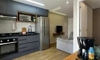 Imagem: RR8781 Apartamento MOBILIADO 40m² CONDOMÍNIO