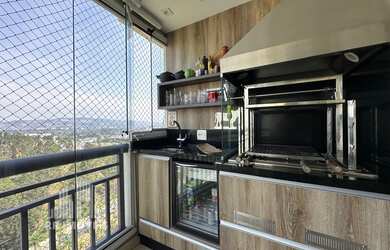 Imagem 6: RR8815 Apartamento 122m² CONDOMÍNIO JARDINS TAMBORÉ - OPORTUNIDADE - 3 Suítes 2 Vagas - Sa