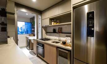 Imagem 4: Apartamento a venda no Brooklin, 2 dormitórios, 2 suítes, 1 vaga, 76m², próximo ao Carrefo