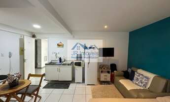 Imagem 2: Apartamento mobiliado com 34 m² em frente ao mar - Amaralina - Salvador-BA