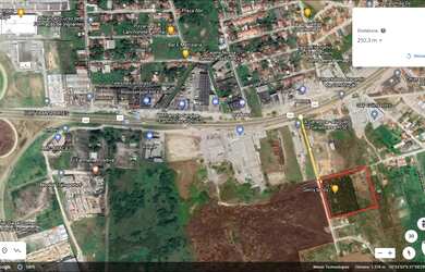 Imagem 4: Vendo terreno medindo 18.000 m2 ao lado da BR 101, trecho ao fundo da Mercedes-Benz Caminh