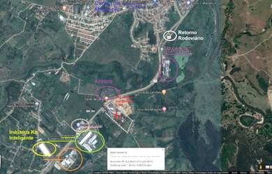 Imagem 5: Vendo terreno medindo 18.000 m2 ao lado da BR 101, trecho ao fundo da Mercedes-Benz Caminh