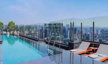 Imagem 2: Apartamento à venda em Moema, São Paulo-SP: 1 quarto, 1 banheiro, 29,76 m² de área - Confi