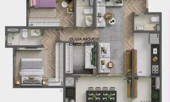 Imagem 7: Apartamento à venda na Chácara Santo Antônio: 2 quartos, 1 suíte, 1 vaga. Venha conferir!