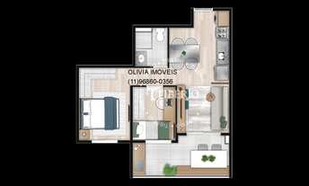 Imagem 6: Apartamento à venda em São Paulo-SP, Vila Guarani (z Sul): 2 Quartos, 1 Sala, 1 Banheiro