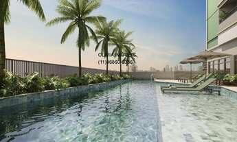 Imagem 3: Apartamento a venda 50Mts com 2 dormitórios sendo 1 suíte, terraço, 1 vaga a 600mts do met