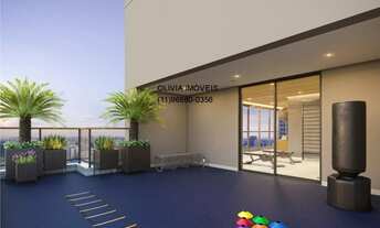 Imagem 6: Apartamento de 77 m² com 2 suítes, ventilação natural, lavabo, sala ampla, terraço, 1 vaga