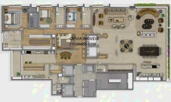 Imagem 7: Luxe Residence: Apartamento de alto padrão com 4 suítes e 4 vagas na Indianópolis, São Pau