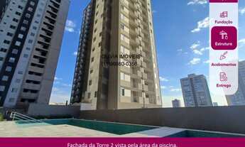 Imagem 3: Apartamento a venda com 55Mts 3 dormitórios sendo 1 suíte, varanda, 1 vaga ao lado do metr