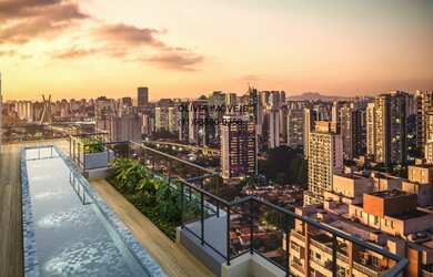 Imagem 3: Apartamento à Venda na Vila Cordeiro, São Paulo-SP: 2 Quartos, 1 Sala, 1 Banheiro, 1 Vaga