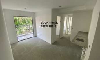 Imagem 2: Apartamento com 48mts, 2 dormitóris, 1 suíte, lavabo, terraço e 1 vaga na Vila Guarani a 5