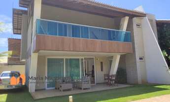 Imagem 2: Belíssima casa duplex 4 suítes - Condomínio Fechado - Beira Mar