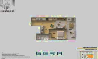 Imagem 7: Apartamento à venda na Gávea, Rio de Janeiro - 1 quarto, 1 sala, 38m² de área - Imperdível