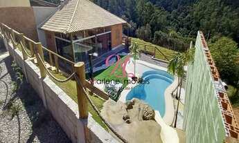 Imagem 7: Chácara à Venda em Rio Acima, Jundiaí-SP: Piscina com Cascata, Salão Gourmet e Suíte Espaç