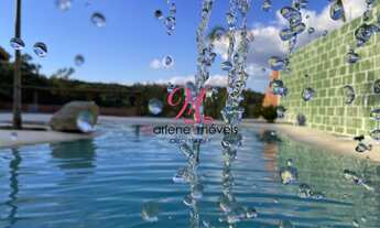 Imagem 2: Chácara à Venda em Rio Acima, Jundiaí-SP: Piscina com Cascata, Salão Gourmet e Suíte Espaç