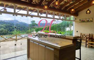 Imagem 3: Chácara em Condomínio em Campo Largo, Jarinu-SP: 3 Suítes, Área Gourmet, Piscina e Seguran