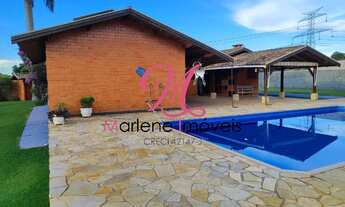 Imagem 2: Imóvel excepcional! Chácara de luxo com 3 suítes e área de lazer completa em Caioçara, Jar