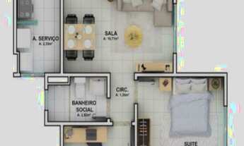 Imagem 5: Apartameto - Vila Americana (Polo Mundi