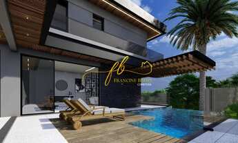 Imagem 6: Venda Sobrado Moderno Alto Padrão 5 Dormitórios em Condomínio Clube no Urbanova - Alphavil