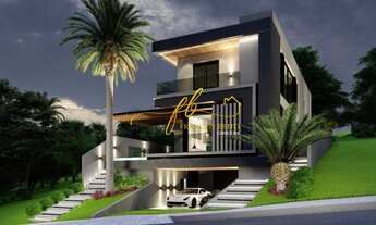 Imagem 2: Venda Sobrado Moderno Alto Padrão 5 Dormitórios em Condomínio Clube no Urbanova - Alphavil