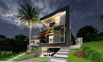 Imagem 7: Venda Sobrado Moderno Alto Padrão 5 Dormitórios em Condomínio Clube no Urbanova - Alphavil