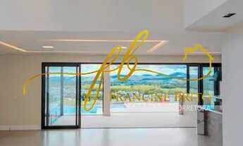 Imagem 2: Casa Sobrado 5 Suítes Alto Padrão com Vista definitiva para Serra - Projeto Contemporâneo