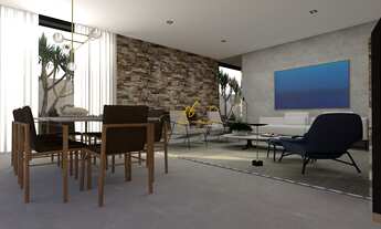 Imagem 3: Sobrado Médio Alto Padrão 3 Suítes em Condomínio no Urbanova - Alphaville