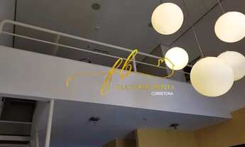 Imagem 3: Flat Mobiliado com pé direito duplo Jd aquarius Sjc