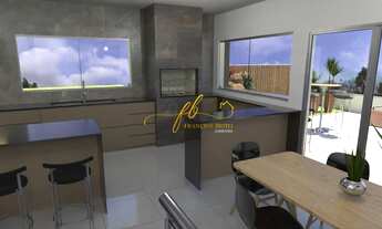 Imagem 2: Casa Sobrado Moderna 4 Dormitórios - 187m² - Condomínio em Caçapava - Residencial Malibu