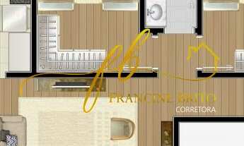 Imagem 3: Apartamento à venda no Centro de Jacareí-SP: 3 quartos, 1 suíte, 2 salas, 2 banheiros, 2 v