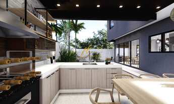 Imagem 2: Casa de Luxo em Condomínio: 4 quartos, 4 suítes, 2 salas, 5 banheiros, 2 vagas, 256,73 m²