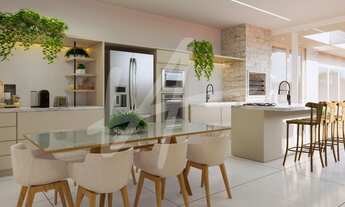 Imagem 2: Casa Térrea de Luxo no Santorini Residencial Club: 4 Quartos, 3 Suítes, 3 Salas, 6 Banheir