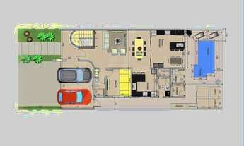Imagem 5: Imperdível: Sobrado em construção no Residencial Real Park Sumaré, 4 quartos, 3 suítes, 3