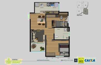 Imagem 4: APARTAMENTO RESIDENCIAL em Hortolândia - SP, São Sebastião