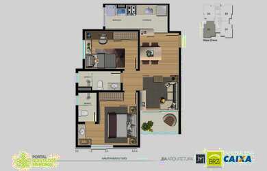 Imagem 7: APARTAMENTO RESIDENCIAL em Hortolândia - SP, São Sebastião