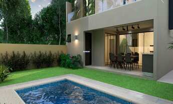 Imagem: Linda casa em construção em condomínio