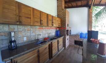 Imagem 7: Sítio com 10.763 m², com casa sede, área gourmet, margem com o Rio Jeribucaçu