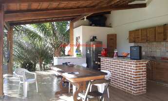 Imagem 6: Sítio com 10.763 m², com casa sede, área gourmet, margem com o Rio Jeribucaçu