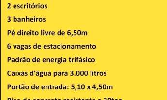 Imagem 2: Excelente oportunidade de locação de GALPÃO industrial de alto padrão!