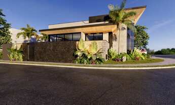 Imagem 3: Casa de Esquina Projeto Moderno no Condomínio Jatobá