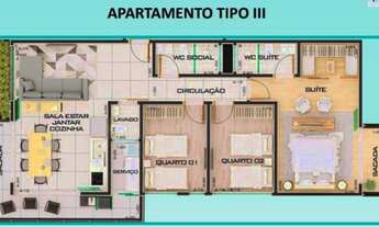 Imagem 4: Apartamentos a venda Martin de Sá, Caraguatatuba-SP Edifício Privileged View