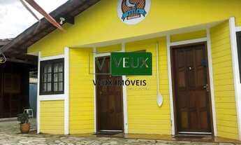 Imagem 3: Casa com 4 quartos piscina e varanda gourmet em condomínio a venda Massaguaçu Caraguatatub