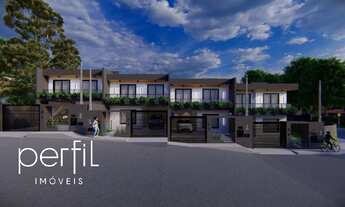 Imagem 3: Sobrado geminado em construção a venda com três quartos sendo uma suíte no bairro Costa e