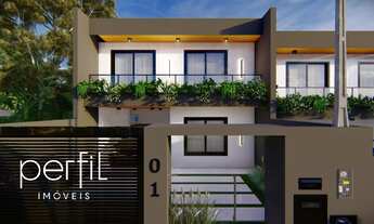 Imagem 6: Sobrado geminado em construção a venda com três quartos sendo uma suíte no bairro Costa e