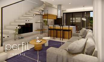 Imagem 7: Sobrado geminado em construção a venda com três quartos sendo uma suíte no bairro Costa e